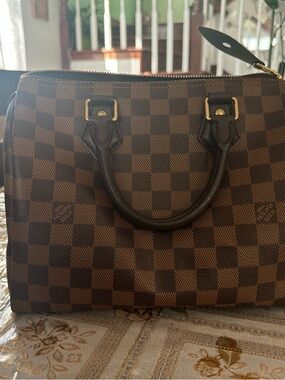 Louis Vuitton Speedy 25 Damier Ebene